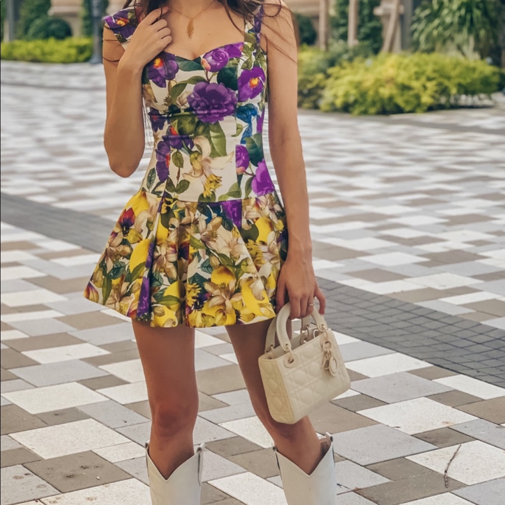 Print dress